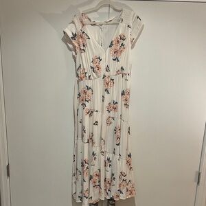 Free People Floral Print Dress